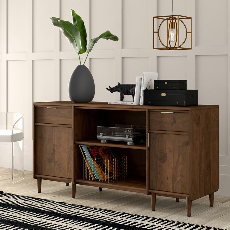 Credenza desk clearance wayfair